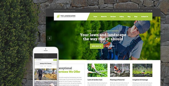 The Landscaper - 草坪和园林绿化 WP 主题 3.3.6.1