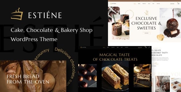Estiene v1.0.11 Sweets & Bakery WordPress Theme [Activated]