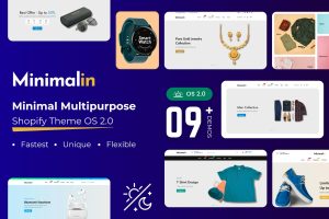 Minimalin – Minimal eCommerce Shopify Theme OS 2.0