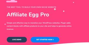 Affiliate Egg Pro v10.9.20 Niche Affiliate Marketing WordPress Plugin [Activated*]