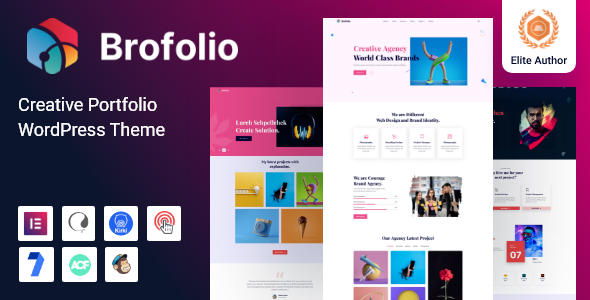 Brofolio v1.0.3 Creative Portfolio WordPress Theme