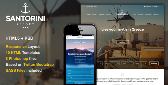 v1.11.1 CSSIgniter Santorini ResortWordPress Themes