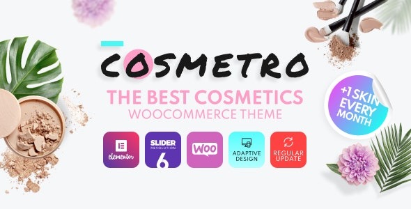 Cosmetro - 化妆品商店 Elementor WooCommerce 主题 4.0.7