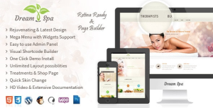 Dream Spa (v4.3) Salon, Spa WordPress Theme
