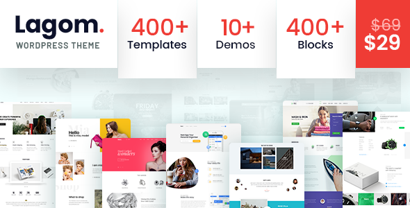 Lagom - 多概念多用途 WordPress 主题 2.0
