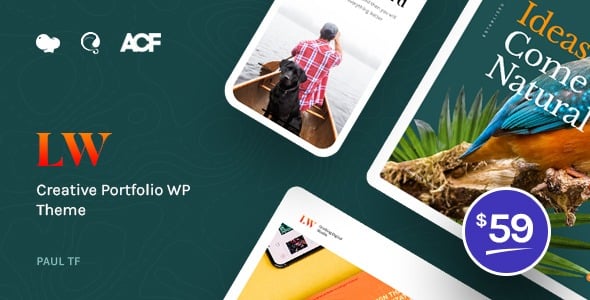 Lewis - 创意作品集 WordPress 主题 1.0.1