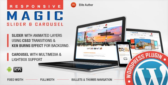 Magic Responsive Slider and Carousel WordPress Plugin v2.0
