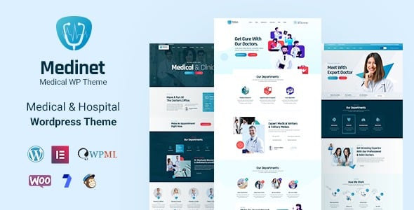 Medinet – 医疗和健康 WordPress 主题 2.2.3