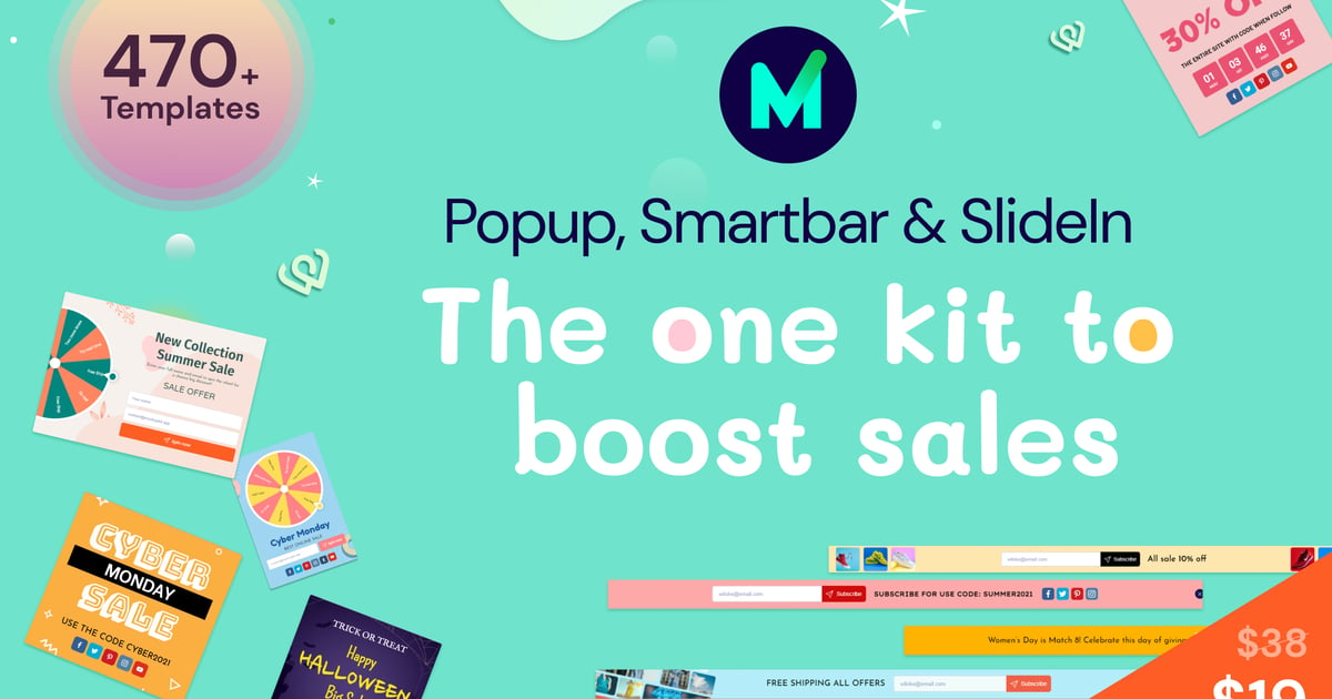 MyShopKit Popup SmartBar SlideIn v1.0.5