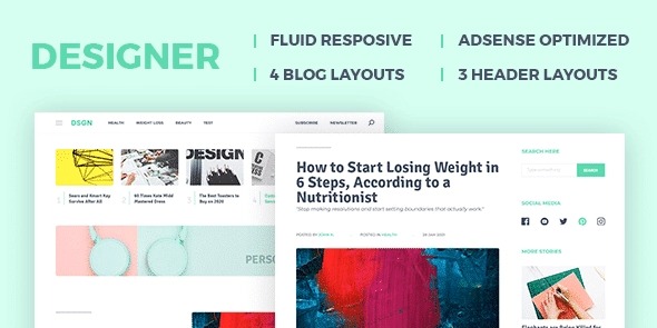 MyThemeShop Designer WordPress Theme v1.0.14 Download