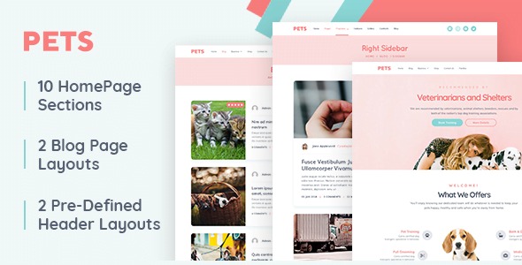 MyThemeShop Pets WordPress Theme v1.0.10