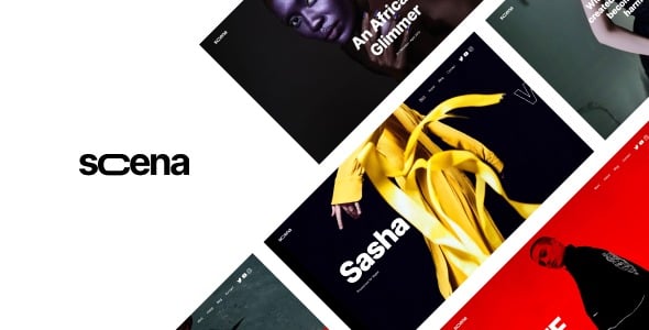 Scena v1.1.9 Creative WordPress Portfolio Ajax Theme