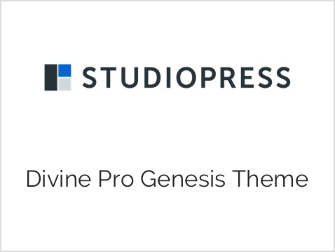StudioPress Divine Pro Genesis WordPress Theme v1.0.7