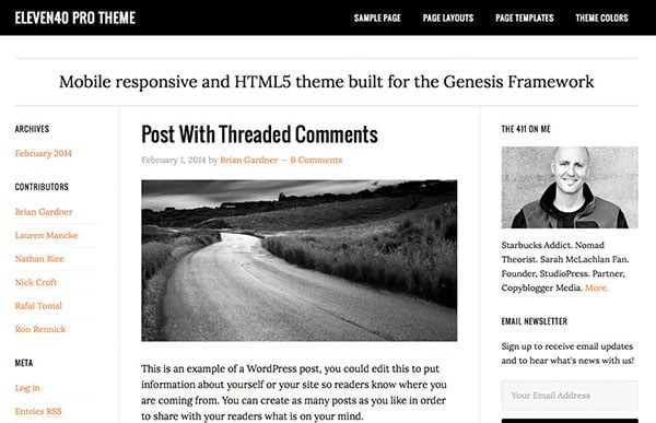 StudioPress eleven40 Pro v2.2.3 Genesis WordPress Theme