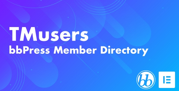TMusers (v1.1) bbPress Forum Member Directory For Elementor