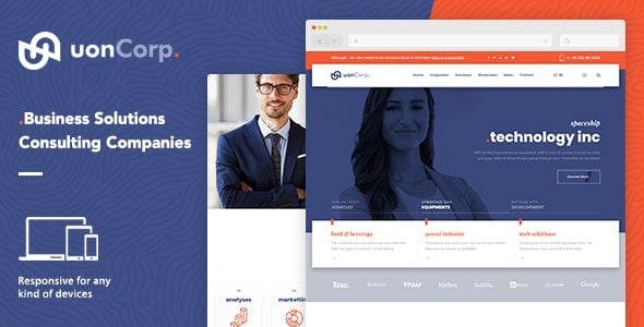 Uon Corp | 公司和商业咨询 WordPress 主题 1.1.0