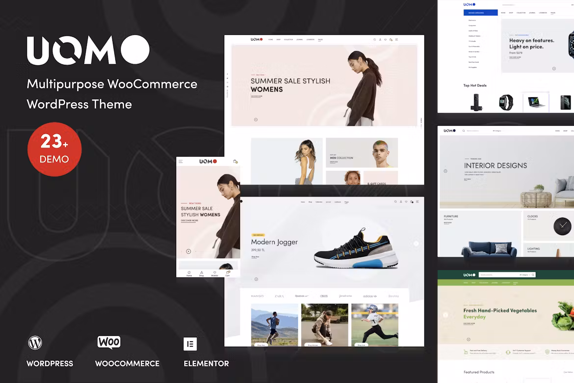 Uomo (v2.0.25) Multipurpose WooCommerce WordPress Theme