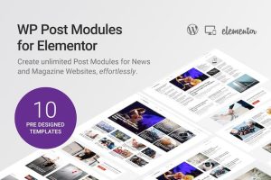 WP Post Modules for Elementor (v2.6.1)