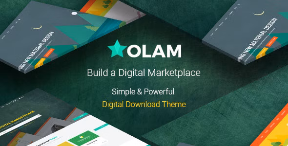 Olam (v5.3.1) Easy Digital Downloads Marketplace WordPress Theme