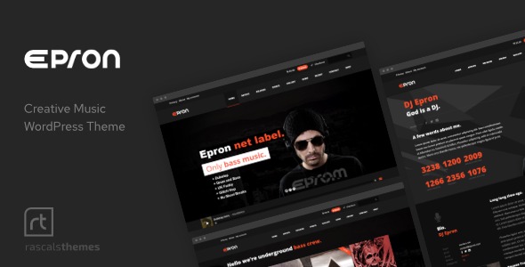 Epron (v2.3.0) Music Theme for WordPress