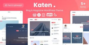 Katen v1.1 Blog & Magazine WordPress Theme