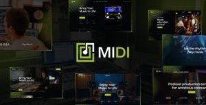 Midi (v1.6) Sound & Music Production WordPress Theme