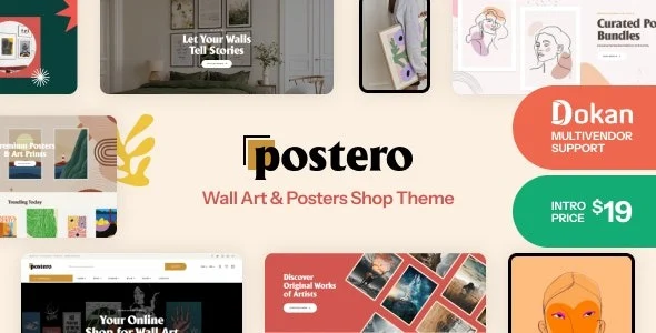 Postero (v1.1.7) Wall Art & Poster WooCommerce Theme