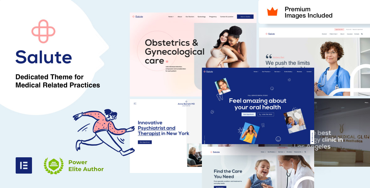 Salute v43.5 Health Medical WordPress [Activated]
