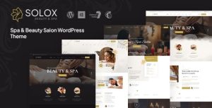 Solox (v1.2.1) Spa & Beauty WordPress Theme