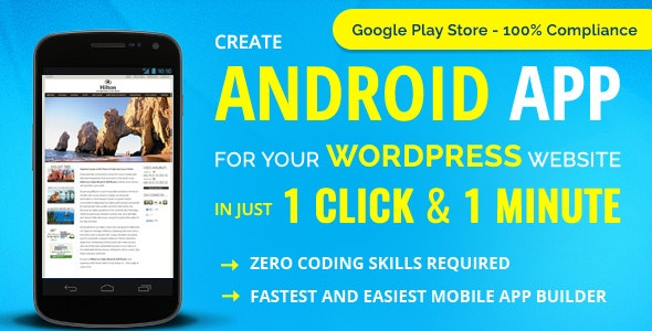 Wapppress builds Android Mobile App for any WordPress website v6.0.6
