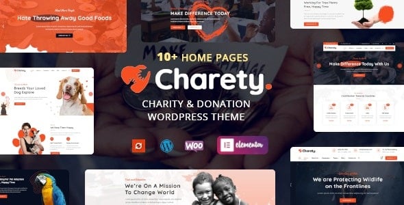 Charety - 慈善和捐赠 WordPress 主题 1.0.8