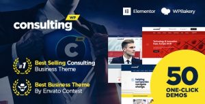 Consulting (v6.6.5) Business, Finance WordPress Theme [Activated]