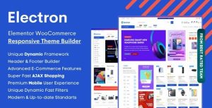 Electron (v1.2.2) Elementor Electronics Store WooCommerce Theme