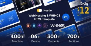 Hostie (7 February 2025) Web Hosting & WHMCS HTML Template