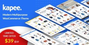 Kapee (v1.6.15) Modern Multipurpose WooCommerce Theme