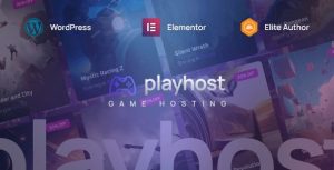 Playhost - 游戏托管服务器 WordPress 主题 1.0.2