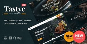 Tastyc (v2.5.0) Restaurant WordPress Theme [Activated]