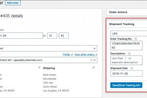 WooCommerce Shipment Tracking (v2.5.5)