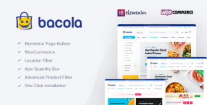 Bacola (v1.5.1.1) Grocery Store and Food eCommerce Theme (Activated)