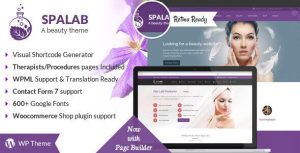 Spa Lab v6.0 Beauty WordPress Theme