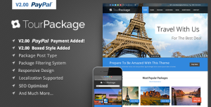 Tour Package (v2.3.6) WordPress Travel/Tour Theme