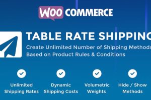 WooCommerce Table Rate Shipping By ZendCrew v1.3.1