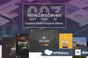 907 Theme (v5.3.14) Responsive Multi-Purpose WordPress [Activated]