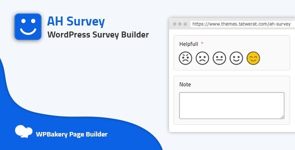 AH Survey v1.8.0 – Survey Builder With Multiple Questions Type