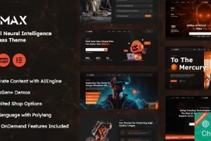 AI MAX (v1.0.9) Artificial Neural Network AI WordPress Theme