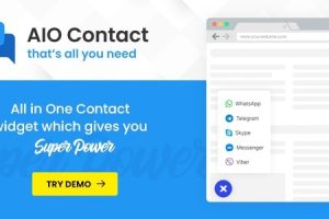 AIO Contact (v3.0.1) All in One Contact Widget