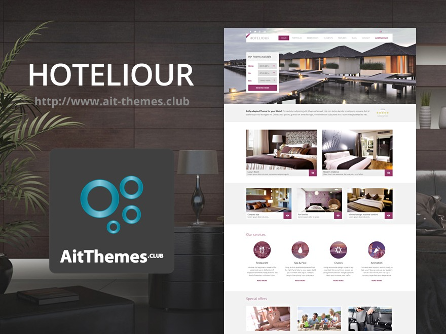AIT Hoteliour (v2.0.6) WordPress Theme