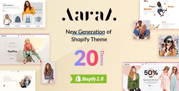 Aaraa v1.0 – Multipurpose Shopify Theme