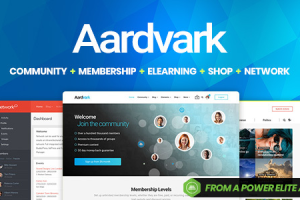 Aardvark (v4.6) BuddyPress, Membership & Community Theme