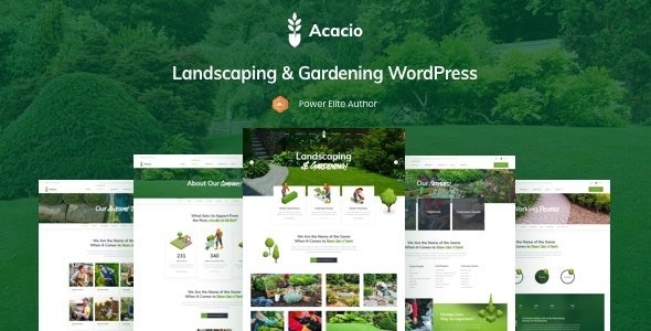 Acacio v1.1.3 Landscape & Gardening By fox-themes